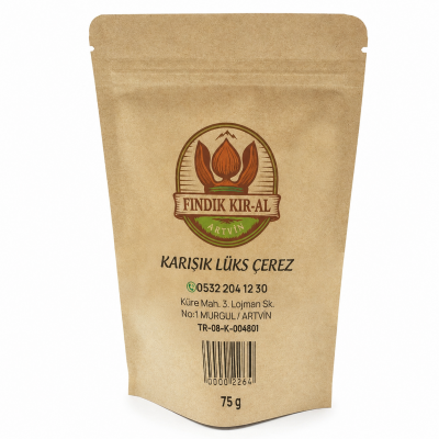 Penceresiz Alüminyum Kraft Doypack Baskılı