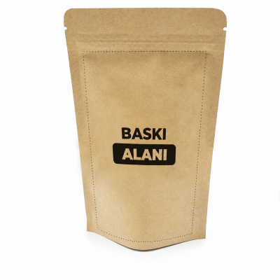 Geniş Pencereli Kraft Doypack Baskılı